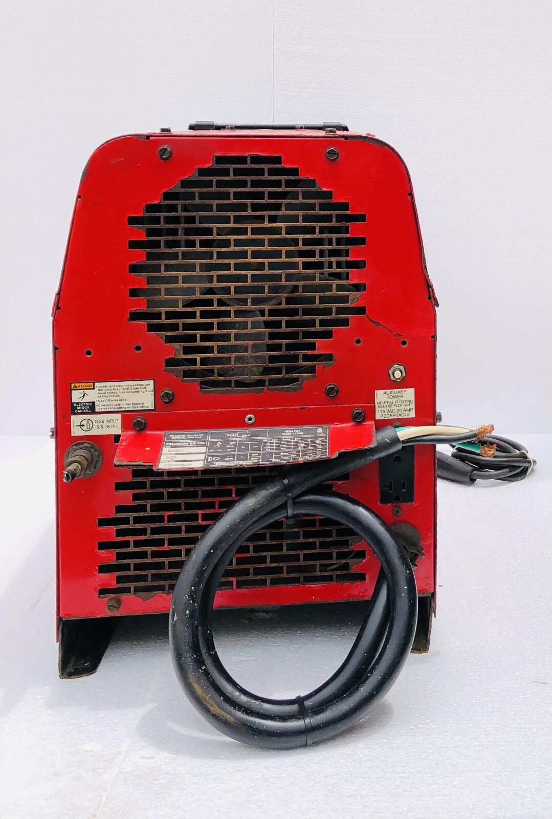 LINCOLN ELECTRIC PRECISION TIG 225 TIG WELDER/ WELDING MACHINE 230V 