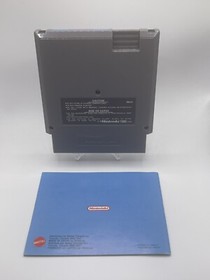 TO THE EARTH (Nintendo NES, 1989) Carrito de Juego y Manual - Aut&eacute;ntico y Probado