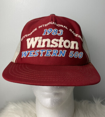 帽子 RIVERSIDE INTERNATIONAL RACEWAY CAP Vintage Riverside International Raceway Patch Dad Hat
