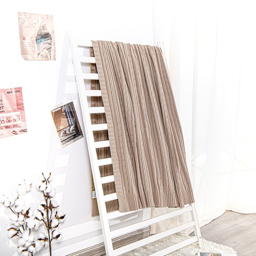 NTBAY 100% Cotton Blanket Weighted Warm Good Craftsmanship 14 Colors Throw Twin - Picture 78 of 108