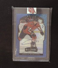 2020-21 Upper Deck Allure Autographs Blue Line #94 Connor McMichael /35