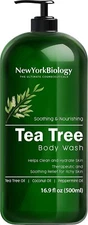 New York Biology Tea Tree Body Wash Moisturizing Refreshing Cleanser