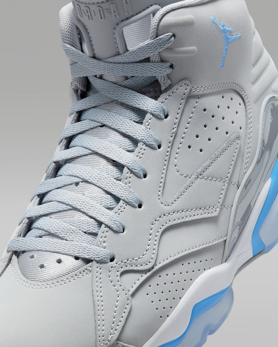 ★Nike★ Jumpman MVP M Wolf GreyWhiteNeutral GreyUniversity Jordan Jumpman MVP Men's Shoes in Wolf Grey/White/Neutral