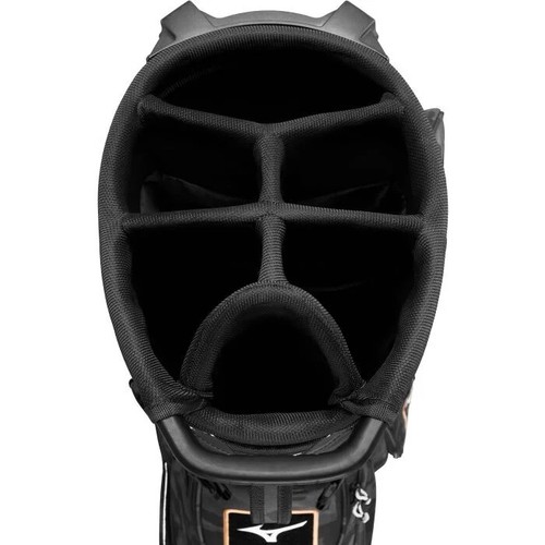 NEW MIZUNO BR-D4 Stand Carry Golf Bag 6-Way Divider Black Camo / Copper 2025 - Picture 3 of 4