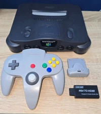 Nintendo 64 Console USB C Blueretro HDMI adapter 8bitdo N64 controller and more