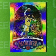 LeBron James Holo 2019-20 Panini Chronicles Marquee Basketball Silver Holo #245