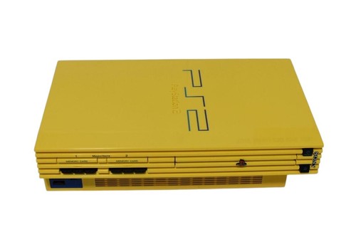 PlayStation2 European Automobile Color Collection Light Yellow SCPH-30000 PS2 - Picture 12 of 13