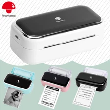 Phomemo Thermal Printer Bluetooth Portable M03 Machine or 80mm Sticker Paper Lot