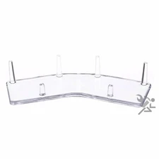 Paired Geode Halves Display Stand, 8"  Wide Acrylic Holder Qty: 1