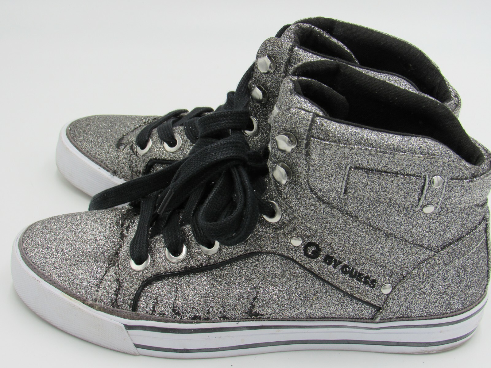 guess sneakers silver