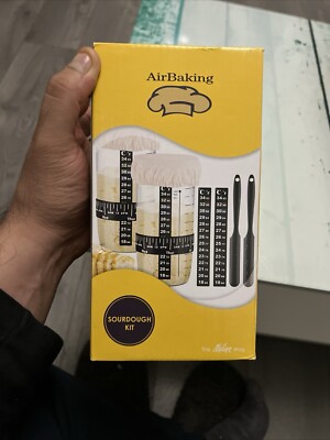 Sauerteig Gärglas Starterset | Brotbackzubehör UK