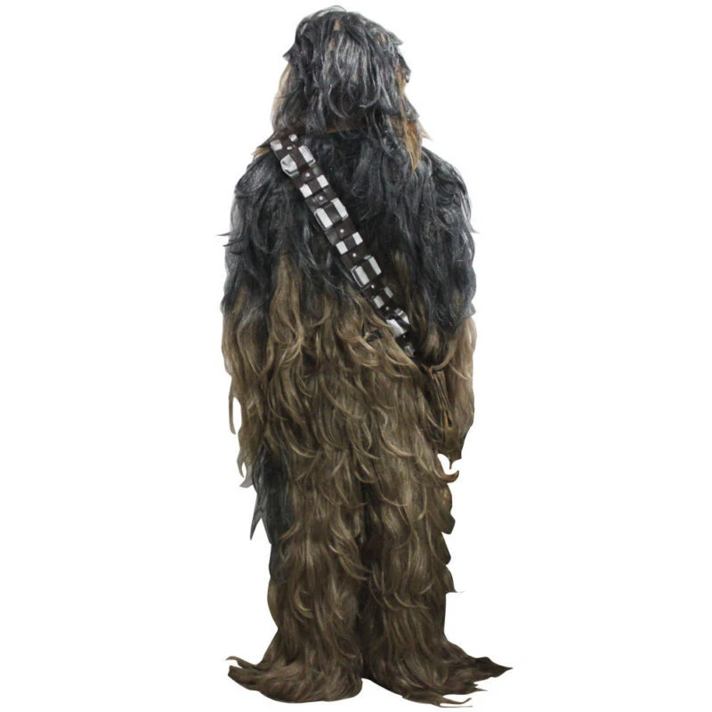 Cosplay Chewbacca Vestido Elegante Disfraz Máscara Chewie Guantes Pies Bolso Halloween Traje Foto 4 de 4