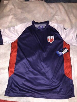 USA Jersey Men's Large  ExCelsius Active Soccer Nwt