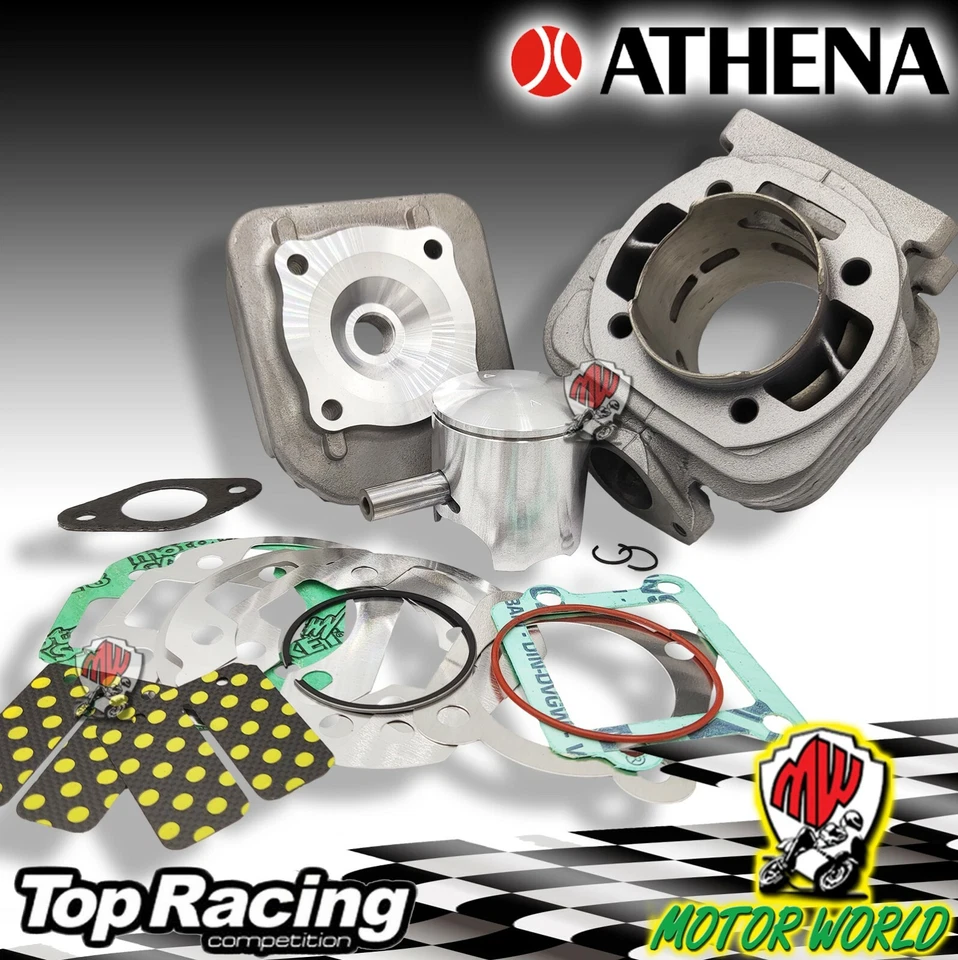 KIT CILINDRO BIG BORE RACING ATHENA 74cc Ø47,6 SP.12 MBK BOOSTER CW SP SPIRIT