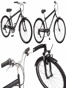 Schwinn Suburban Comfort Hybrid Bike Featuring Step Over Steel