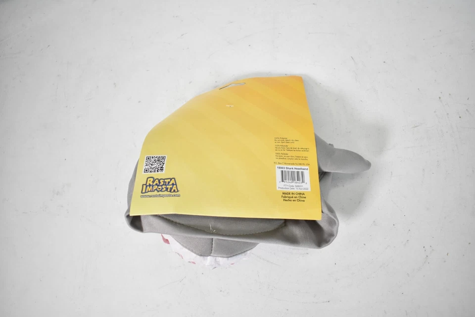 Diadema de tiburón Happy Heads de Rasta Imposta divertido disfraz unisex talla única Foto 4 de 4