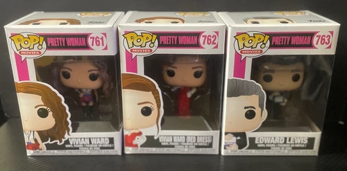 Funko pop Pretty Woman #761 #762 #763 Vaulted- In