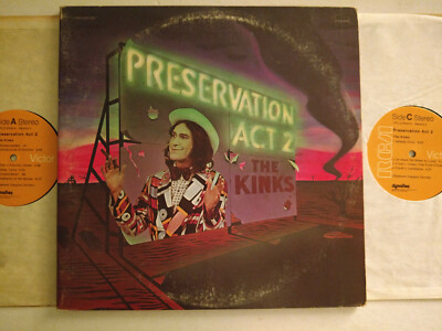ザ・キンクス:Preservation Act.2❤国内初版2LP Amazon.com