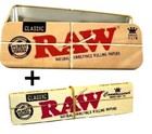 <!--F#f_0-->Raw King Size Slim Metal Case + FREE (1x Raw King Classic paper with tips) <!--F/-->