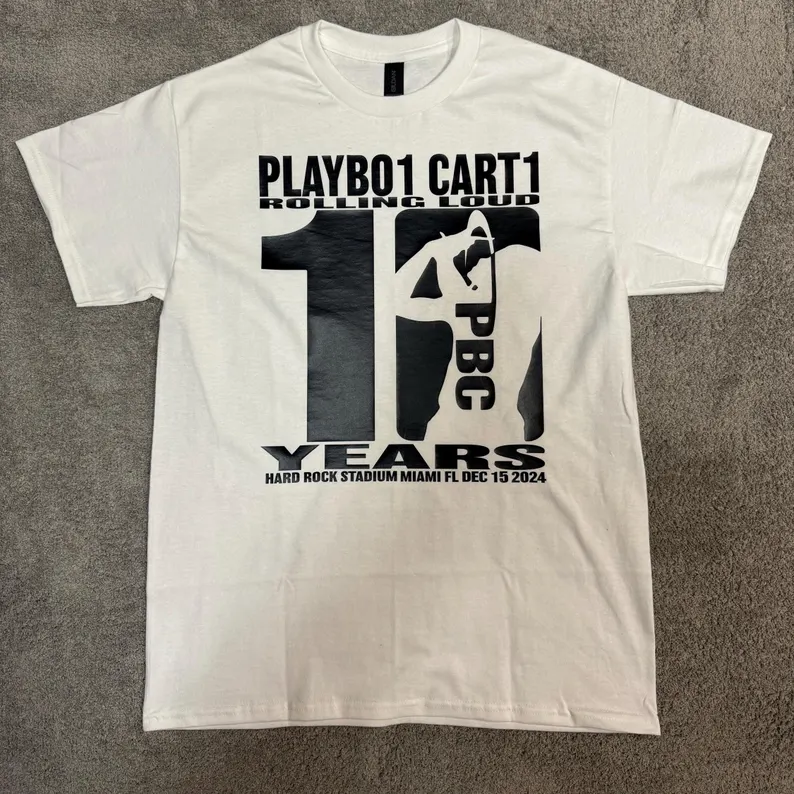 Playboi Carti Rolling Loud Merch T-Shirt Adult S -5XL IL455