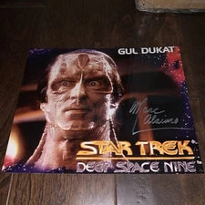 MARC ALAIMO Dukat Star Trek Deep Space Nine HAND SIGNED 8x10 PHOTO