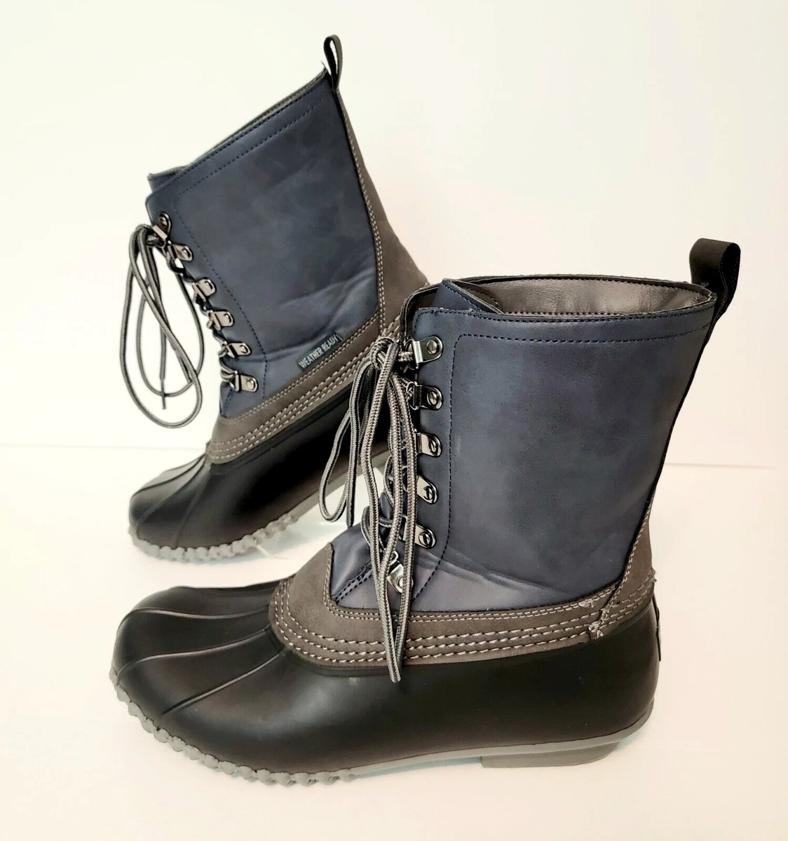 Mens fur lined duck cheap boots