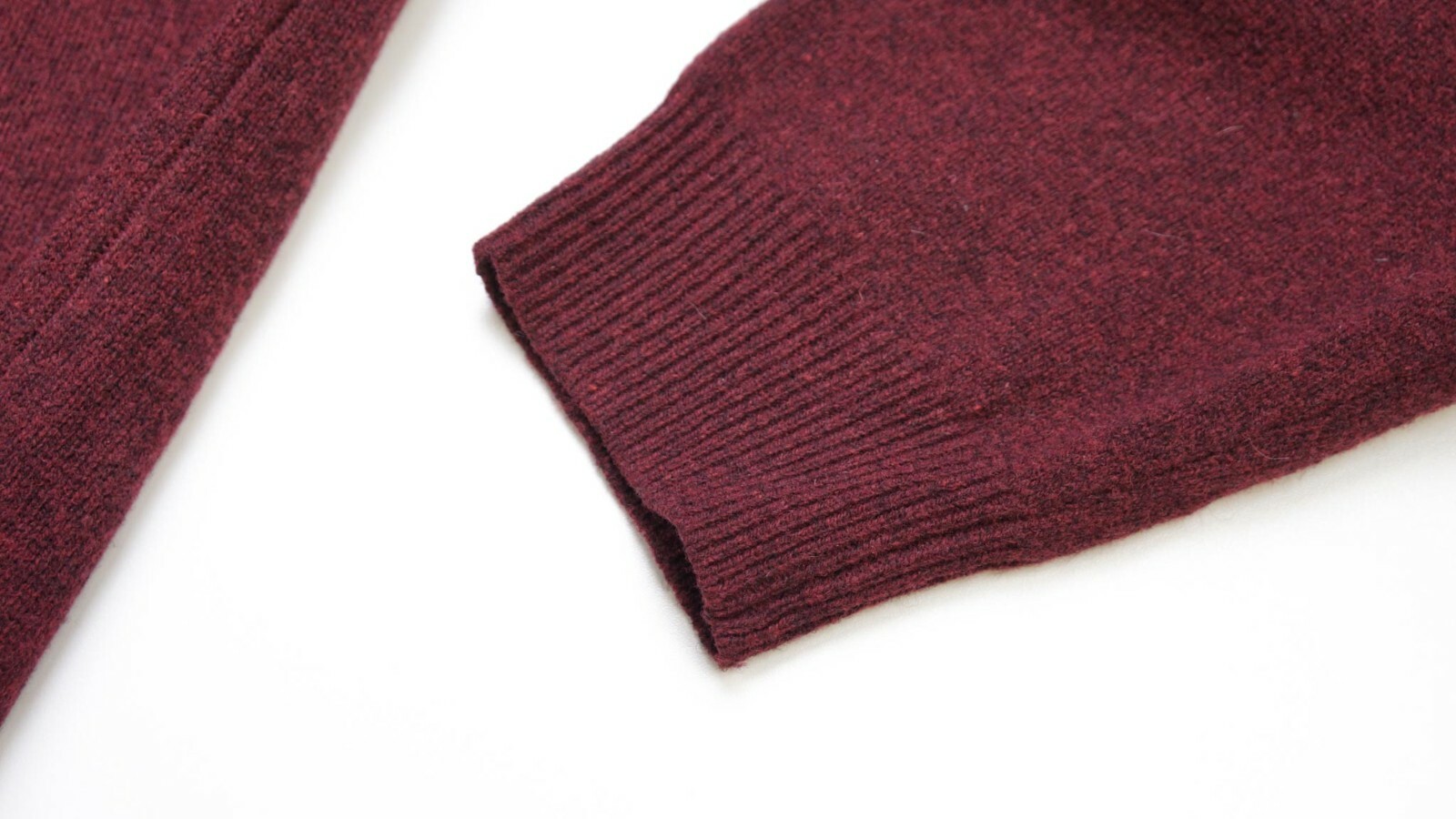 Red Knit Wool Sweater Size 