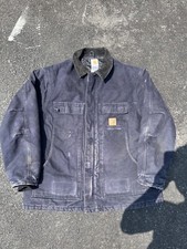 Vintage Carhartt Canvas Workwear Quilted Lined Arctic Coat Jacket Size XL