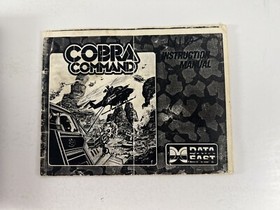 Cobra Command Nintendo NES Game & Manual Tested Authentic
