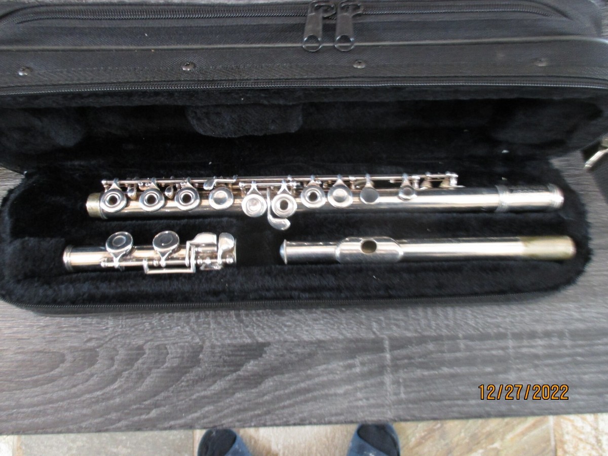 F. A. Reynold brand Argenta model open hole brand Silver flute | eBay