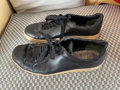 Tom Ford Herren Schuhe Gr. 12T (46) schwarz Leder Sneaker