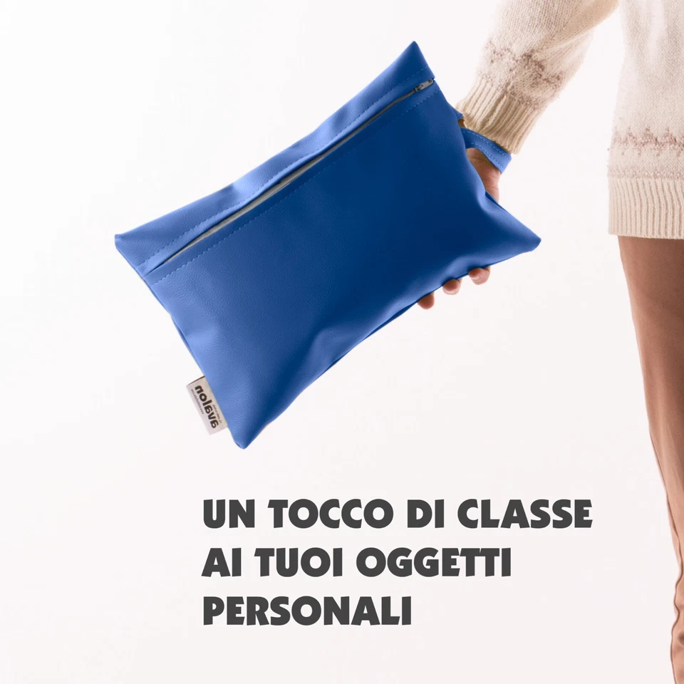 Avalon - Pouf Poltrona Sacco pouf pera ecopelle, Puffo Made in Italy (70x130) - Immagine 2 di 2