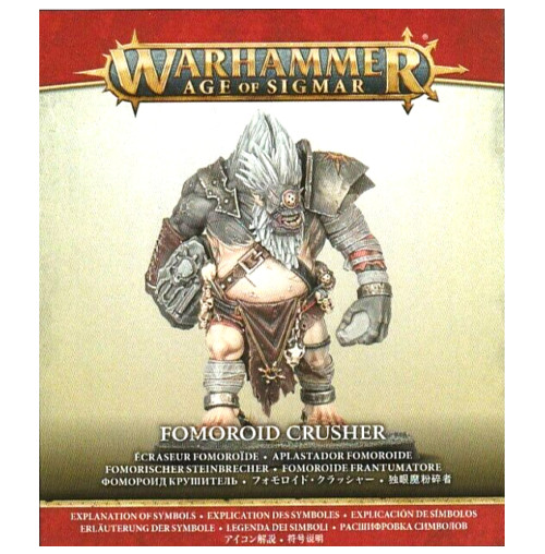 Figurine Fomoroid Crusher Slaves to Darkness Warhammer Age of Sigmar