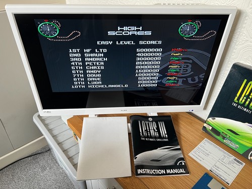 Amiga Gremlin Lotus III 3 Vintage Game - Boxed Working -👽👾Retro Gift Idea👾👽 - Afbeelding 13 van 24