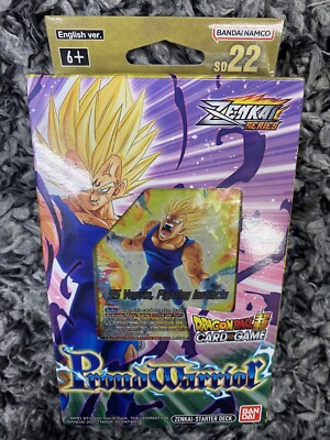 DRAGON BALL SUPER CCG: PROUD WARRIOR STARTER DECK (SD22) BRAND NEW | eBay DRAGON BALL SUPER CCG: PROUD WARRIOR STARTER DECK (SD22) BRAND NEW | eBay