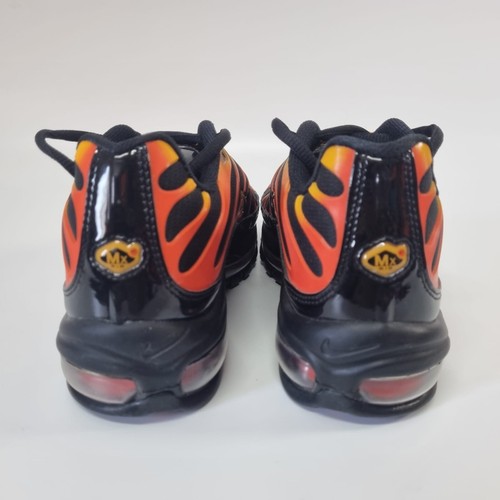 Nike Air Max 97 Plus Black Shock Orange Retro Sneakers Shoes Men’s 7 US 6UK - Picture 7 of 9
