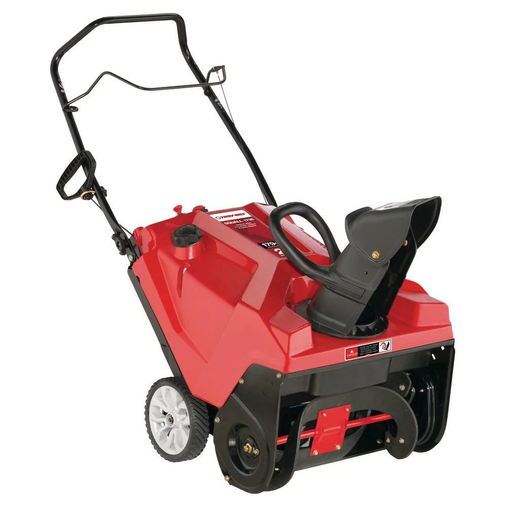 Troy Bilt Snow Blower Electric Start 21 In 179 Cc Single Stage Gas