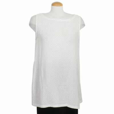 eileen fisher white tank