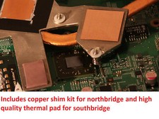 Dell M5030 Motherboard GPU Copper Shim Thermal Pad - Prevent 7 Beep Overheat