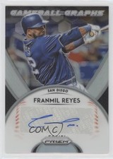 2019 Panini Prizm Game Ball Graphs Franmil Reyes #GB-FR Auto 9mc