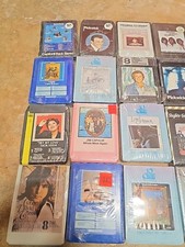 8 Track Tapes NEW LOT OF 20. You Get What is In Picture.