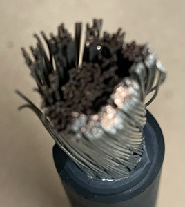 6' 3/0 SOUTHWIRE ROYAL WELDING BATTERY SOLAR TINNED COPPER CABLE 2KV 90c BLACK