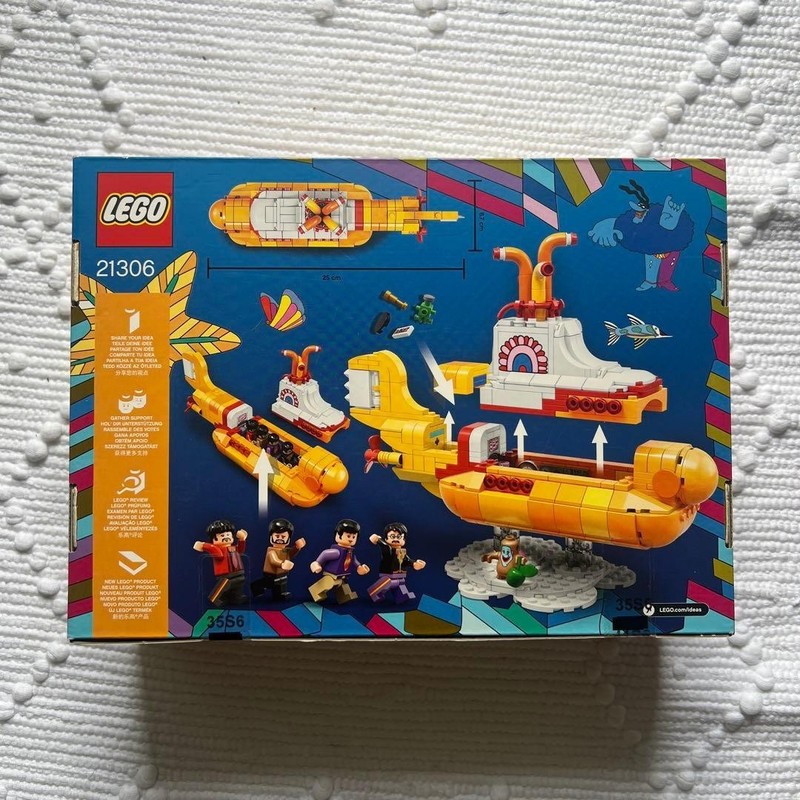 LEGO 21306 Ideas The Beatles Yellow Submarine Japan New