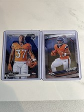 Panini RJ Harvey Denver Broncos Rookie Prizm Mosaic 2025 NFL 2 Card Lot