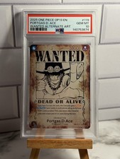 Portgas.D.Ace (119) (Wanted Poster) OP13-119 Carrying On His Will Foil - PSA 10