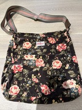 Cath Kidston Bird Floral Crossbody Bag Vintage Style Canvas Shoulder Bag