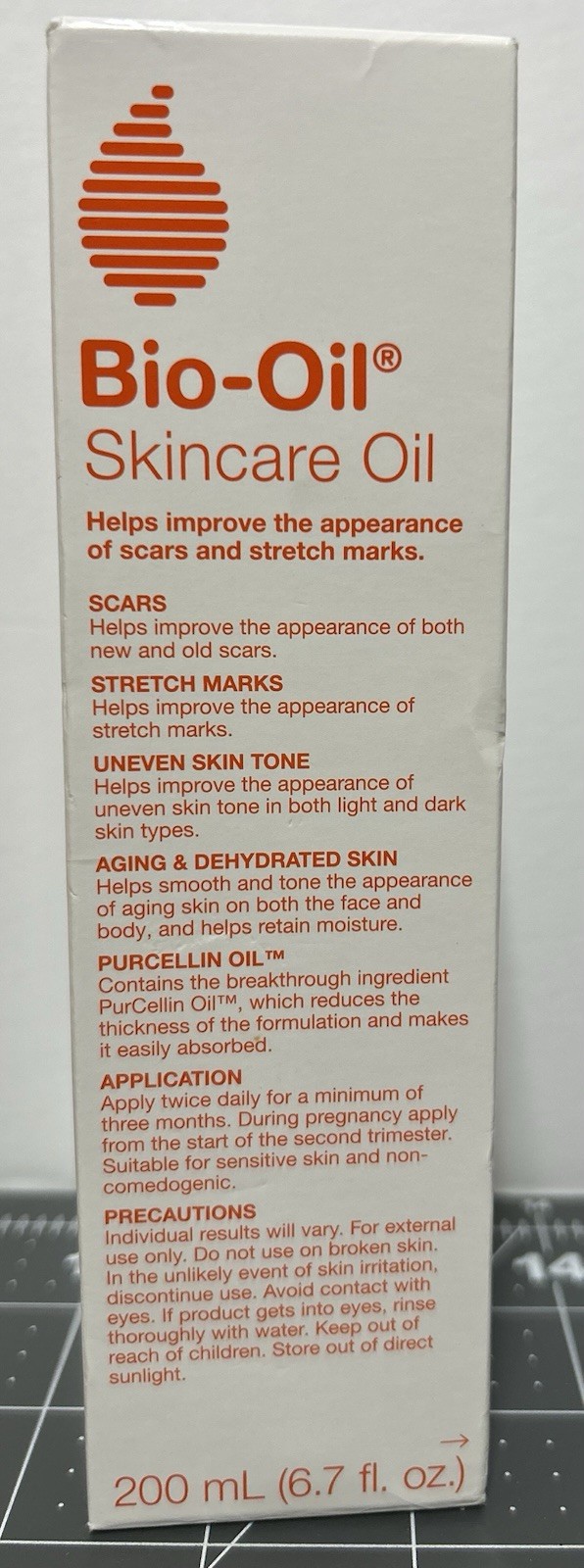 Skincare Body Oil For Scars And Stretch Marks 6.7oz New In Box