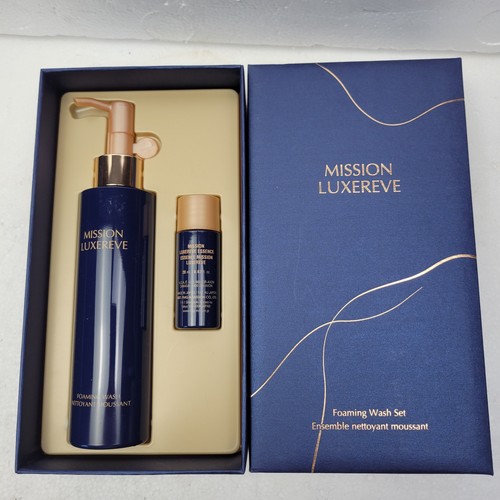 NEU Avon Mission Luxereve SCHÄUMENDES WASCHSET (BB)