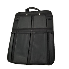 Black Locker Organizer Hanging Storage Gym Work School Locker Foldable Pockets