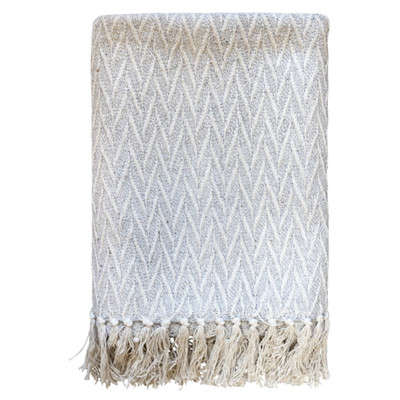 Chic Antique Plaid Tagesdecke Französisch Grau